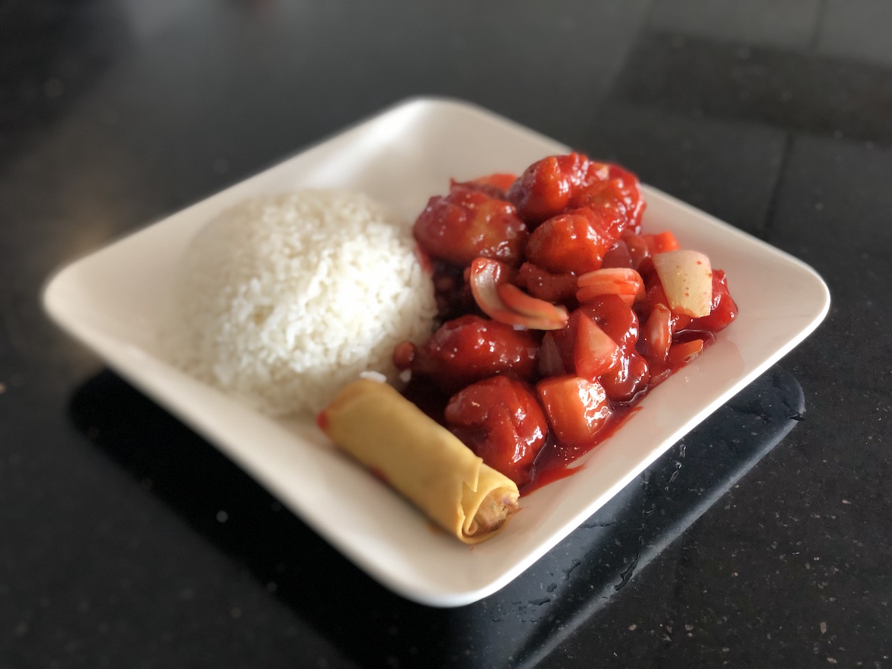 Sweet & Sour Pork 甜酸肉(午餐)