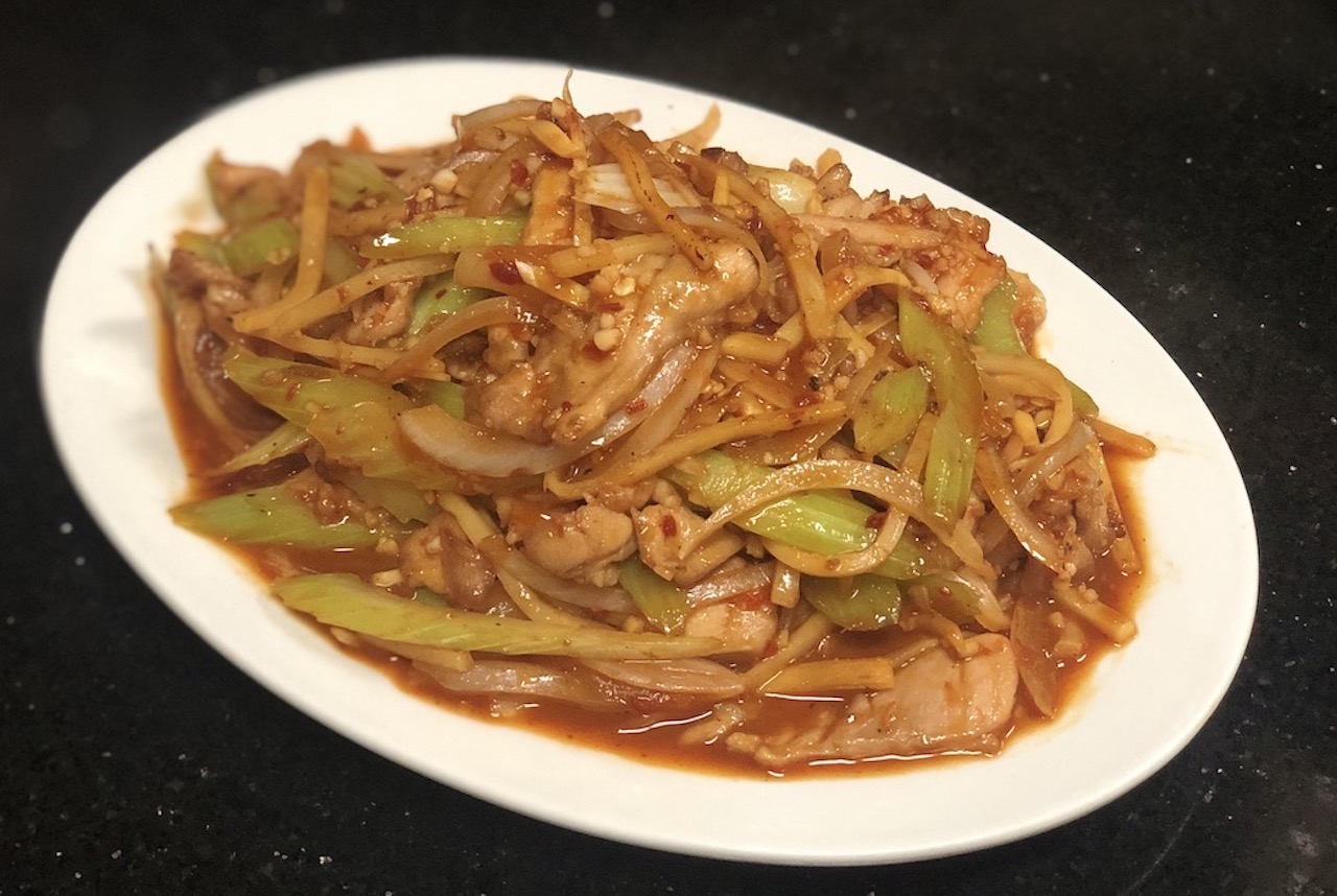 Shredded Pork with Garlic Sauce 鱼香肉丝