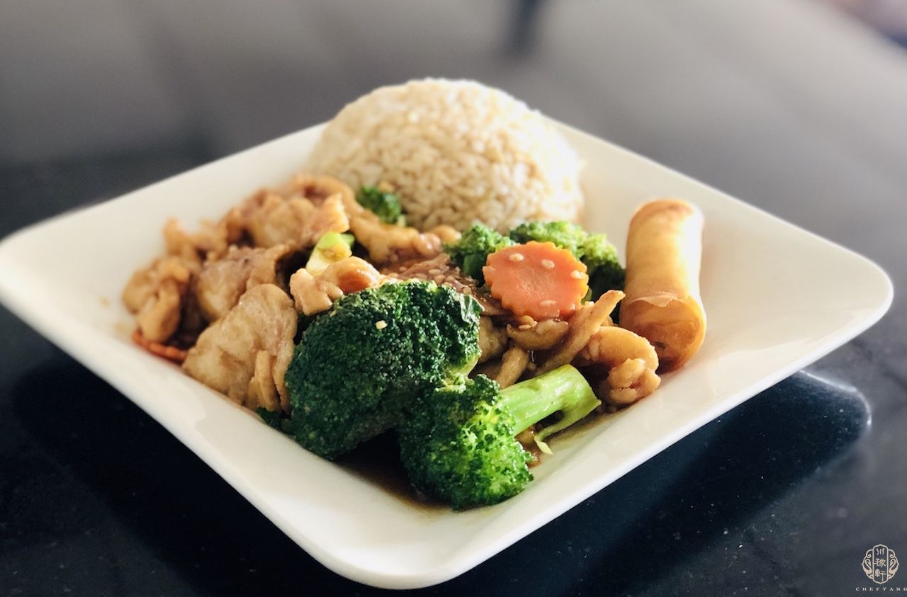 Chicken with Broccoli 芥兰鸡(午餐)