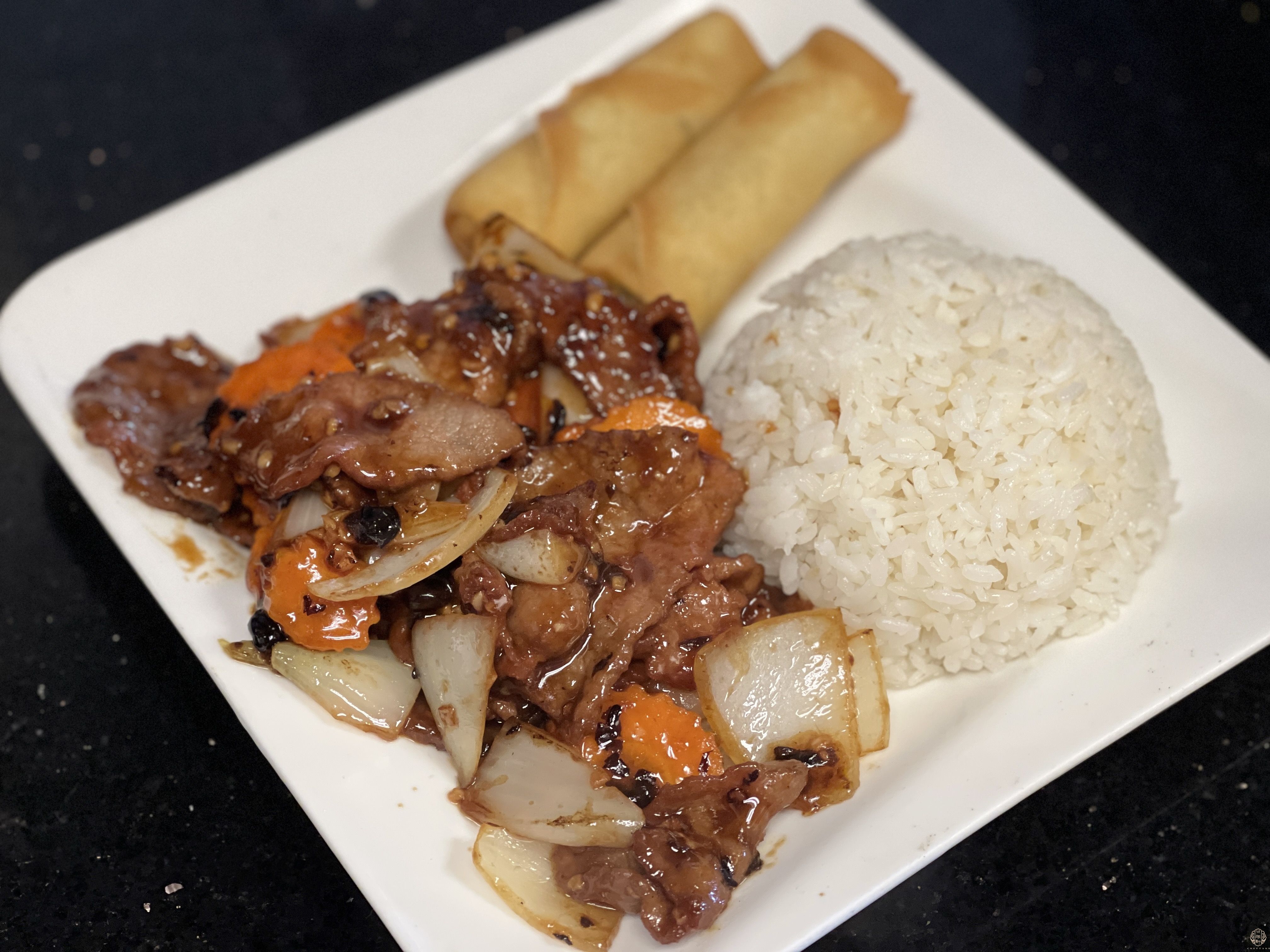 Beef with Black Bean Sauce 豆豉牛(午餐)